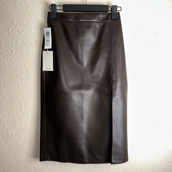 Aritzia Wilfred Patio Midi Skirt - Picture 2 of 4